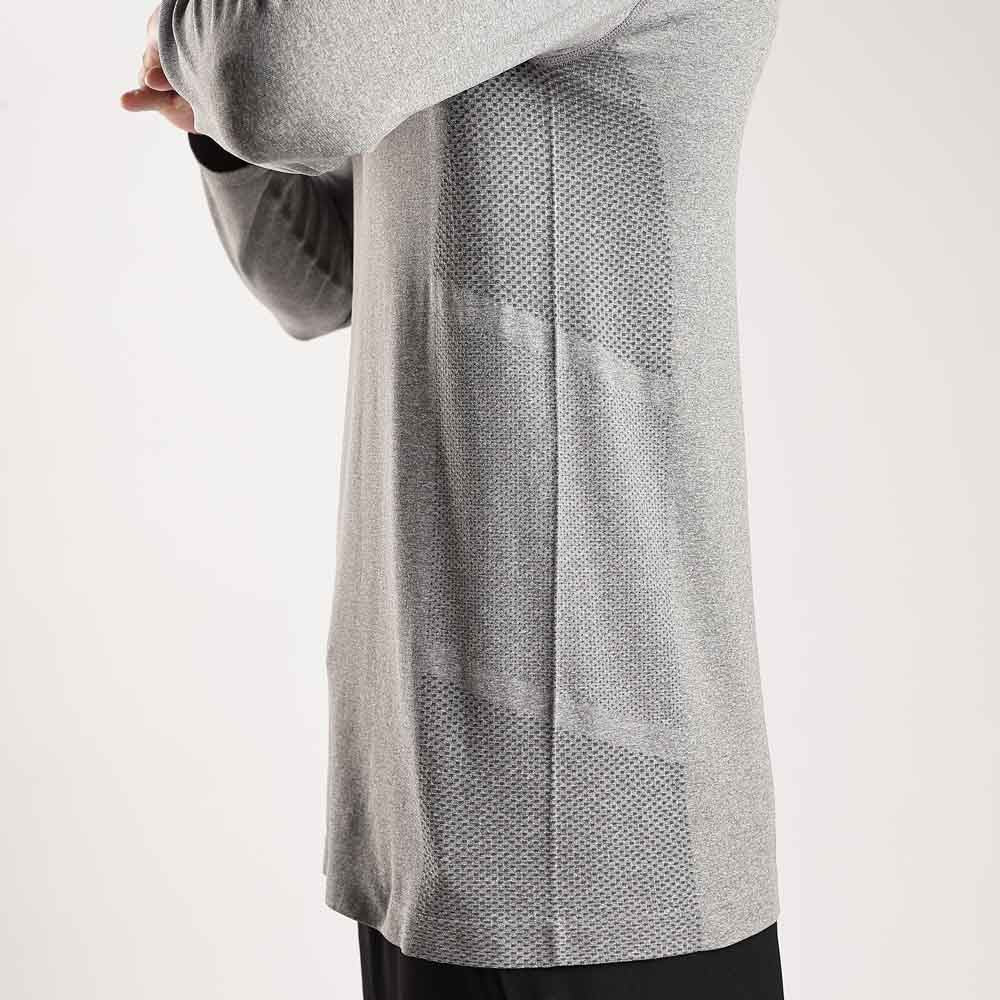 Hybrid long sleeve base layer