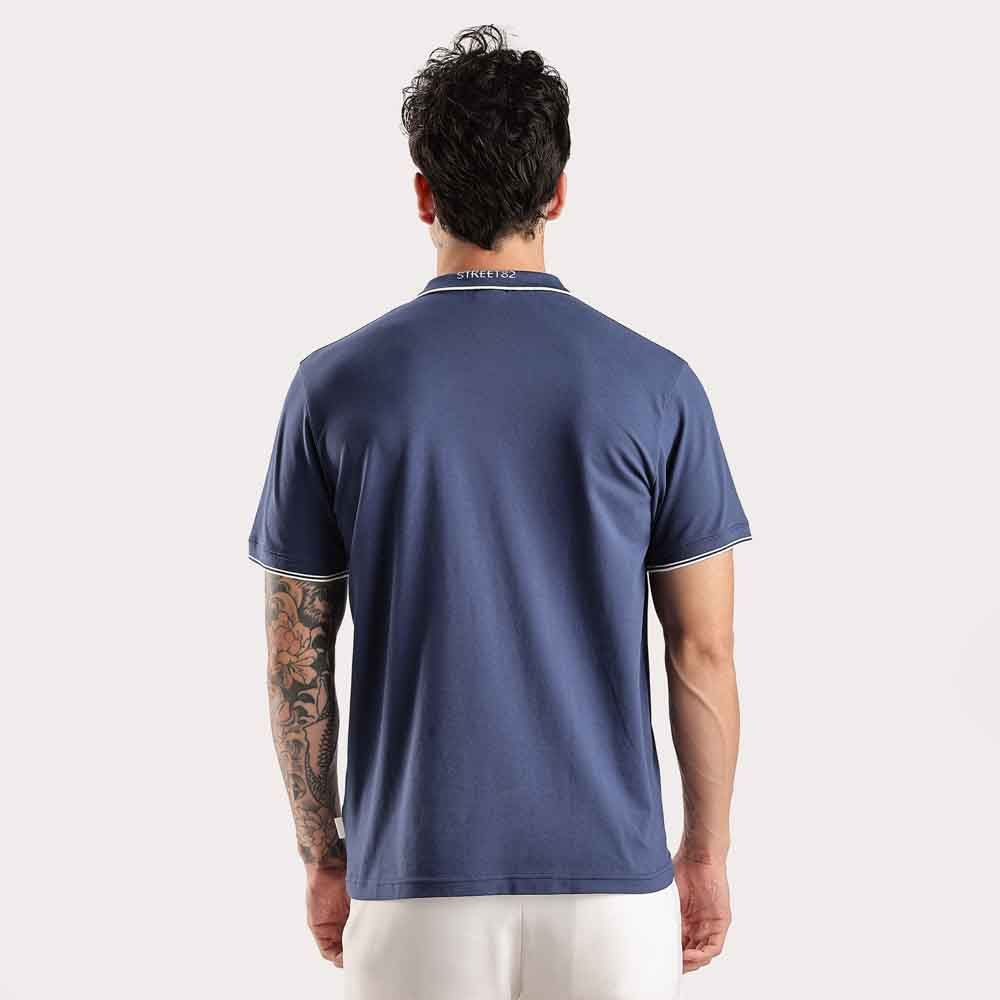 Slim Fit Polo Collar T- Shirt