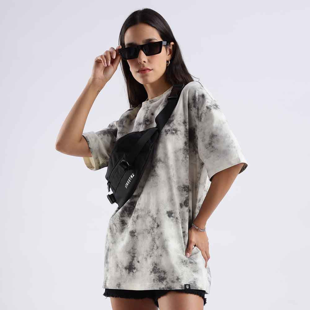 Unisex Smoked Oversized T-shirt