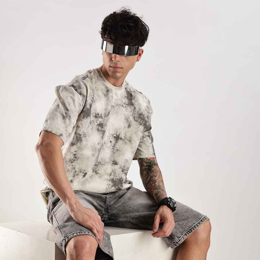 Unisex Smoked Oversized T-shirt