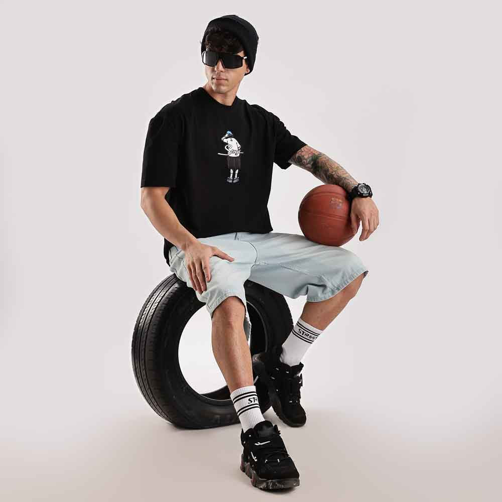 Unisex Street Swagger Oversized T-shirt